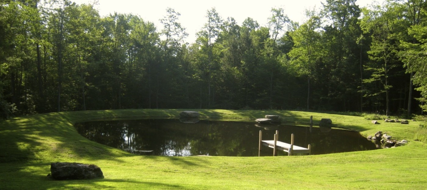 Pond design by Bannon Engineering